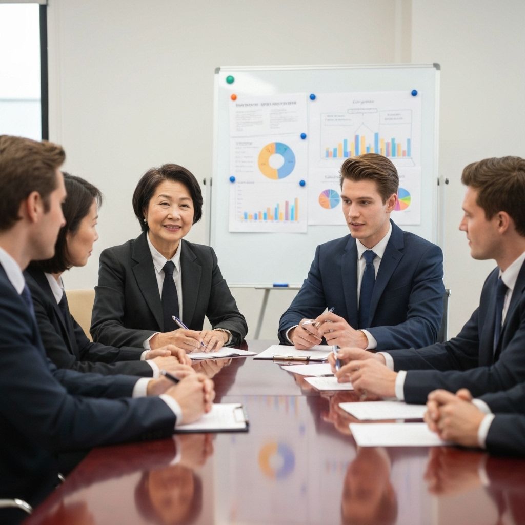 Business team meeting