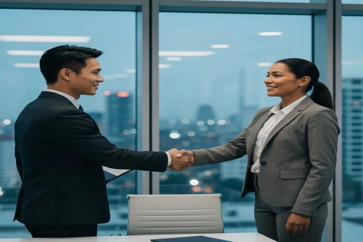 Business Handshake Meeting Hr